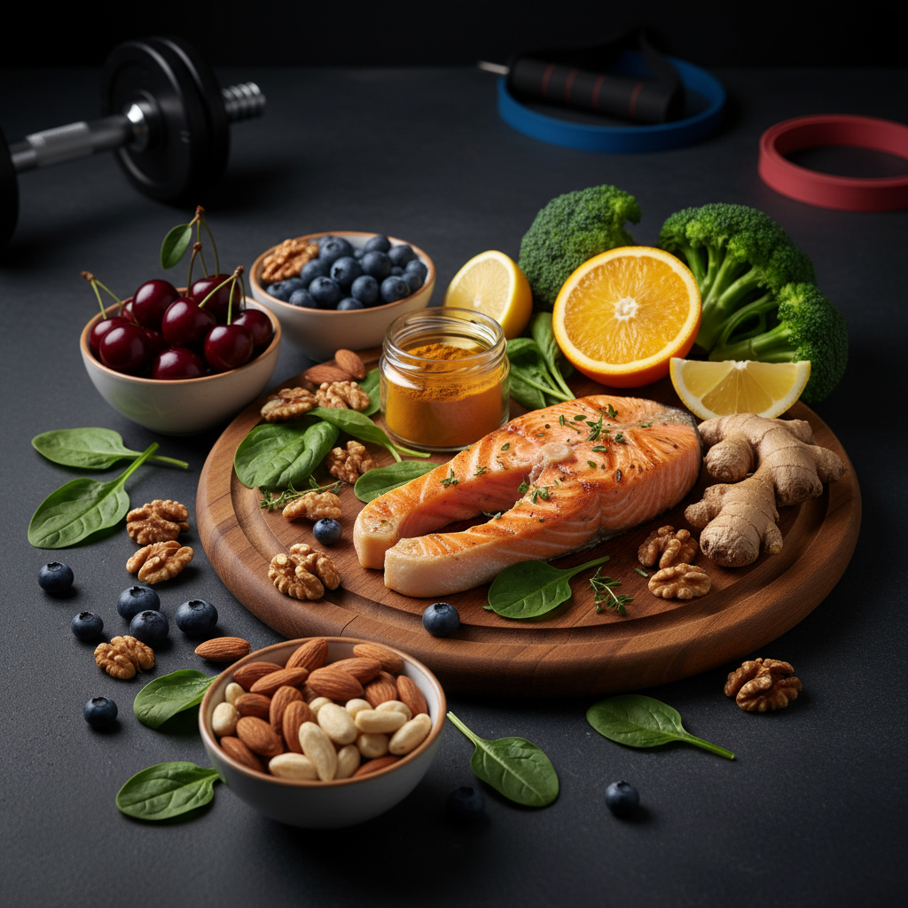 Alimentos Anti-Inflamatórios: O Segredo para uma Recuperação Muscular Incrível!