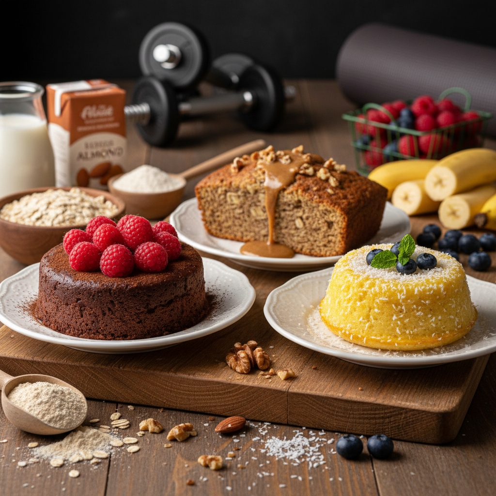 Bolos Fit Deliciosos: 3 Receitas Fáceis para Matar a Vontade de Doce Sem Culpa!