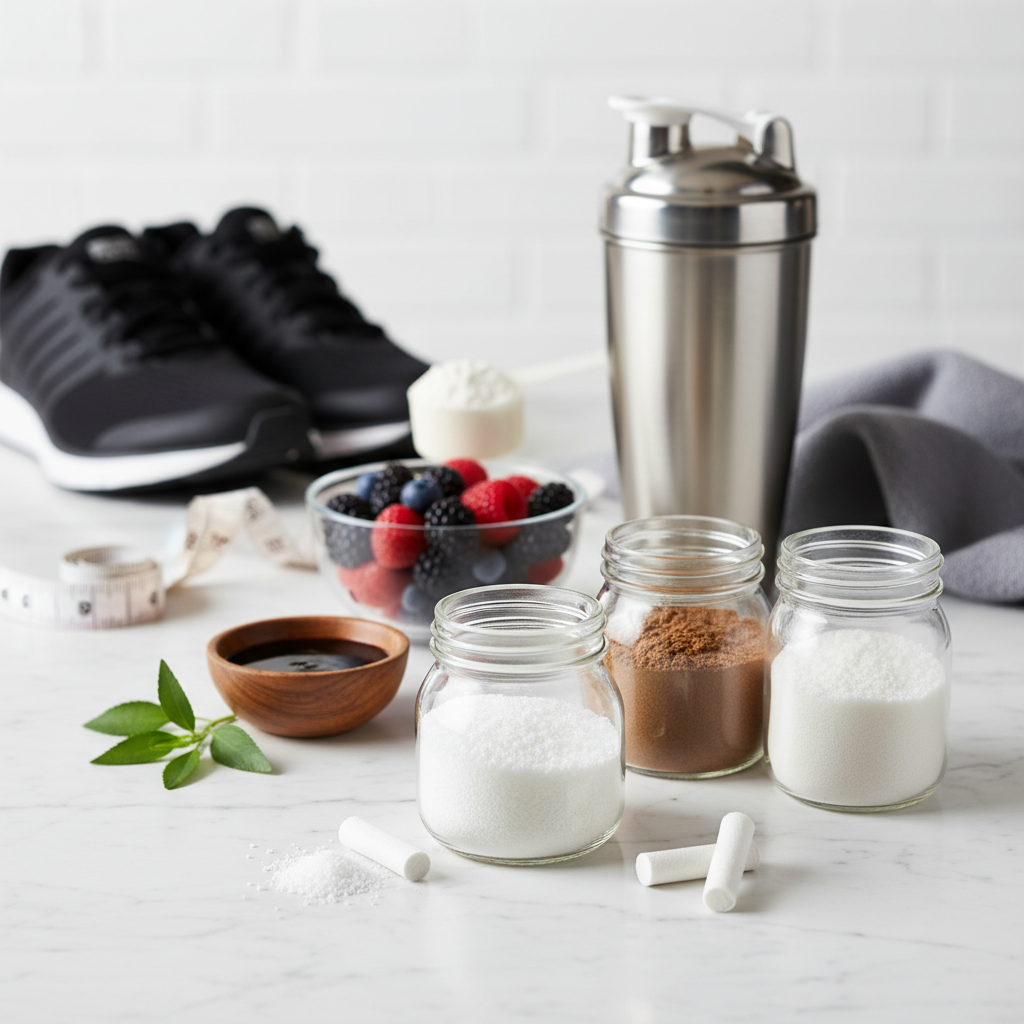 Adoçantes na Dieta Fitness: Guia Completo para Escolher e Usar Sem Culpa!