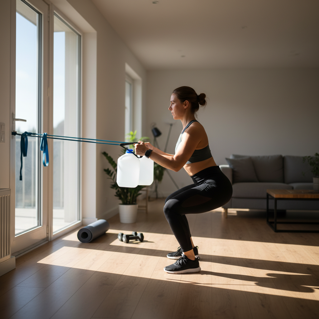 Transforme Sua Casa em Academia: Adapte Seus Exercícios Favoritos!