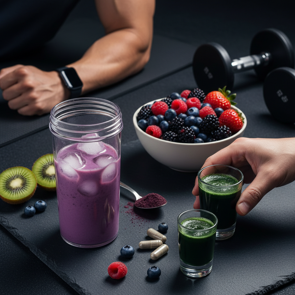 Antioxidantes Pós-Treino: Turbinando Sua Recuperação!